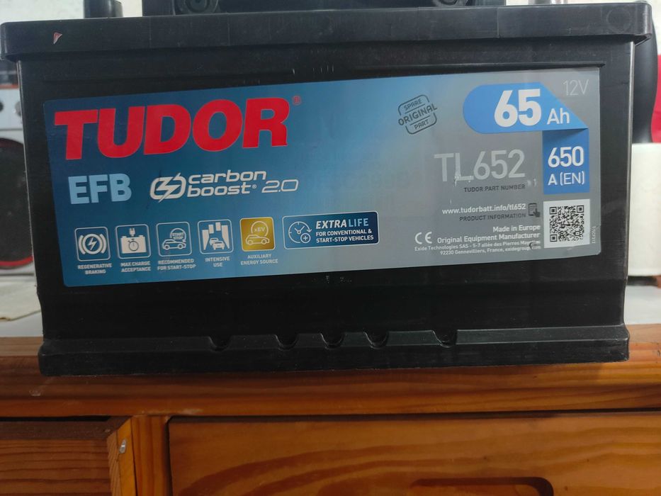 Bateria Tudor Exide 65Ah