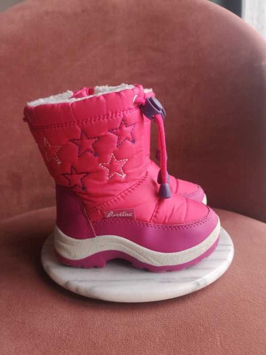 Cortina zimowe ocieplene buty kozaki dla dziewczynki r. 22