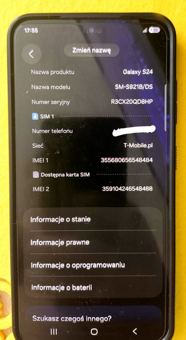 Samsung s24 biały