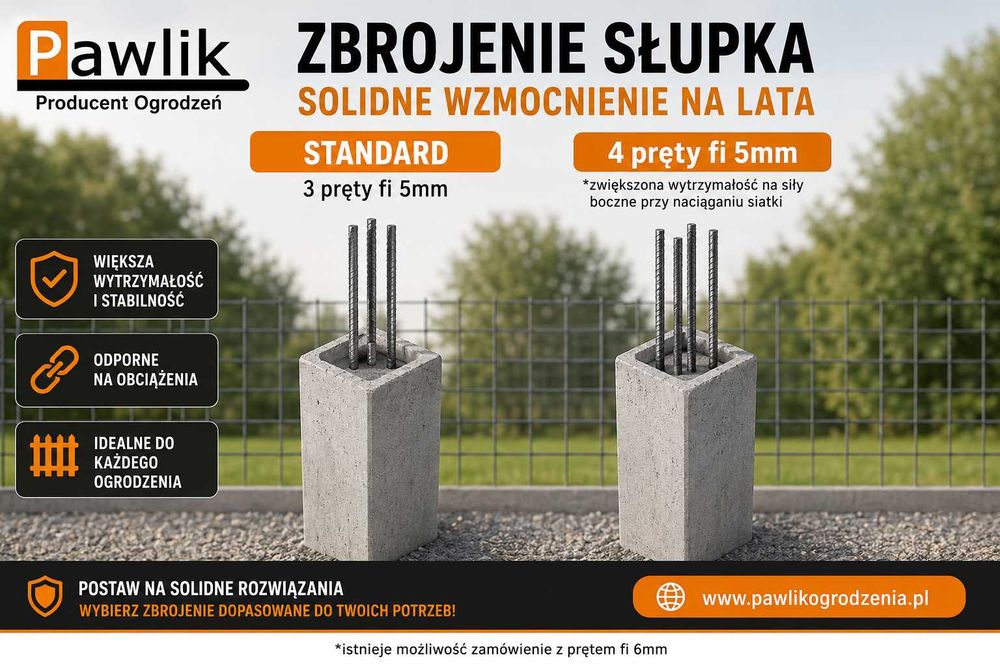 Słupek betonowy dla rolnictwa | Słupki betonowe