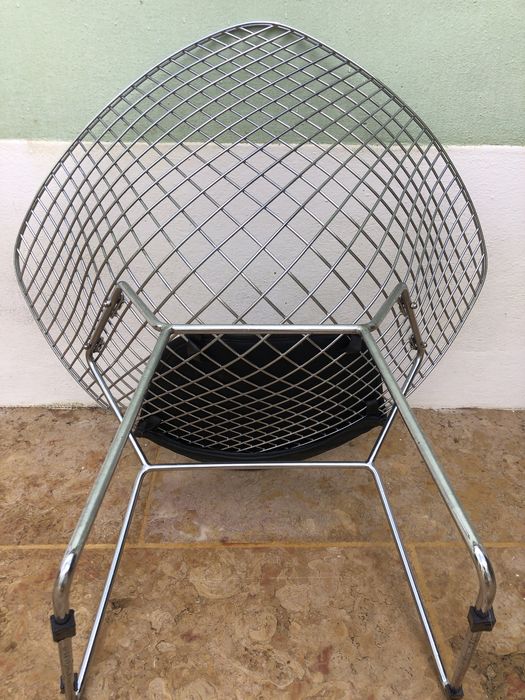 Cadeira Diamond Chair - Reedição de Harry Bertoia - Excelente Estado