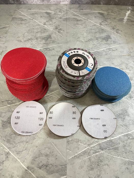 Круг абразивний на липучці 60,80,120