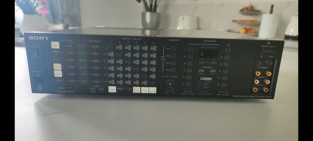 Sony SB-V3000 Video/Audio Selector – japoński selektor Hi-Fi 100 V