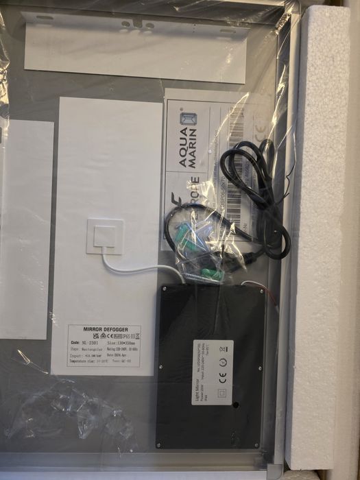 Lustro z podświetleniem led