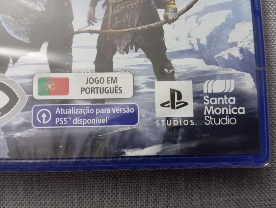 God of War ragnarock NOVO e SELADO, PS4 PlayStation 4 (retomo jogos)