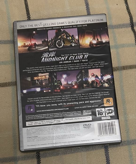 Jogo Midnight Club II PS2