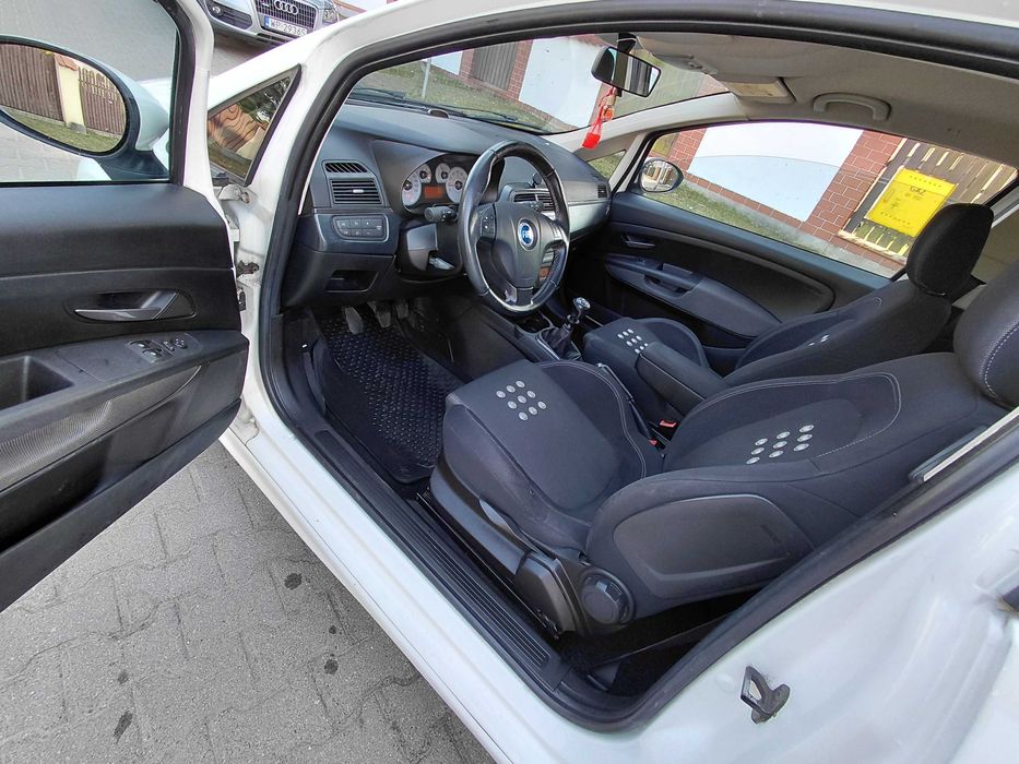Piękny FIAT Grande Punto =STARJET DESIGN GIUGIARO= climatronic rej PL