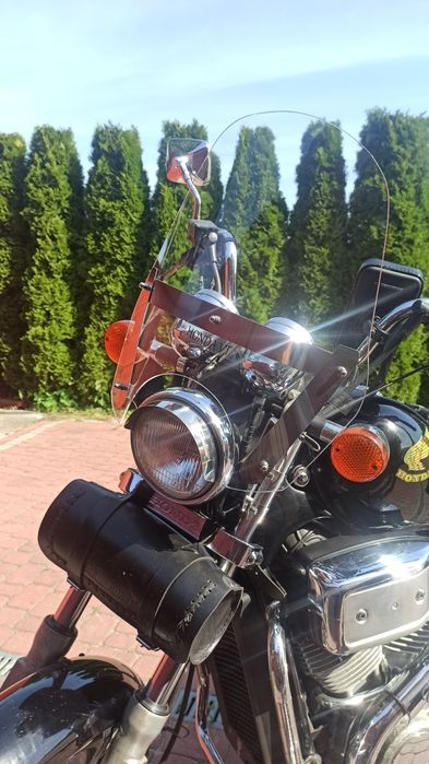 Szyba honda VT 700-800 gmole sakwy