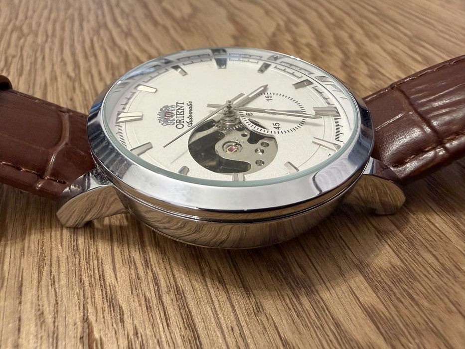 Zegarek Orient Automatic open heart mala sekunda stan doskonały