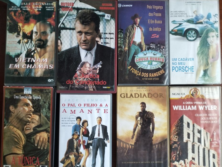 Antigas VHS originais