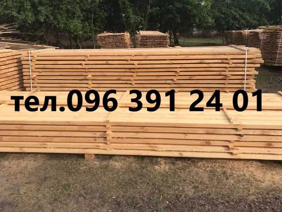 Дошка соснова свіжопиляна/Пиломатеріали/Рейка/Брус/Балки