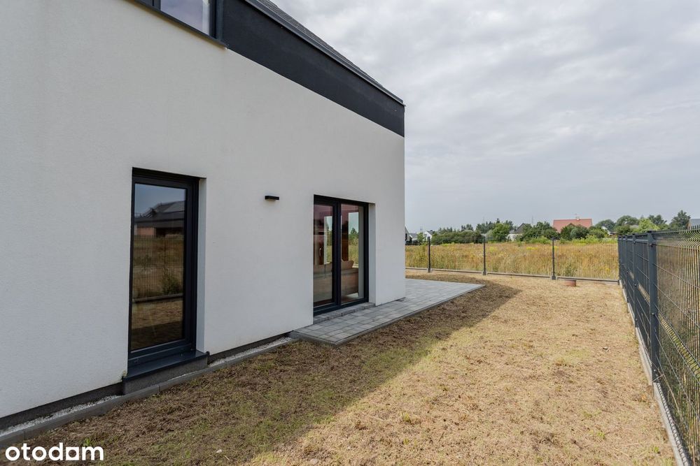 Gotowy dom 125 m², 300 m od Jeziora Kierskiego | garaż | pompa ciepła
