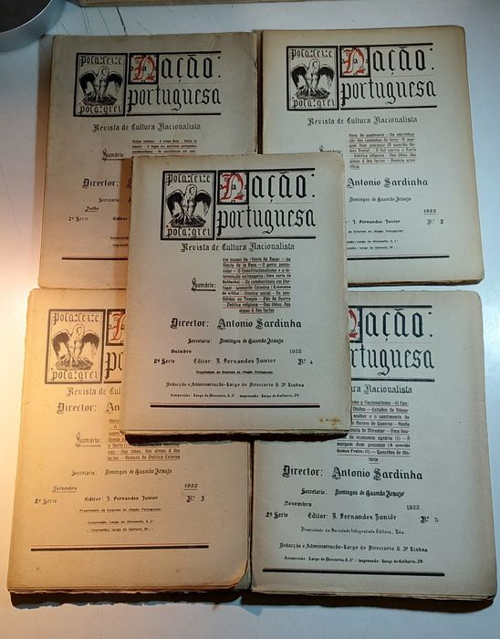 Nação Portuguesa, Revista | Vários  Fascículos: Vendo Individualmente