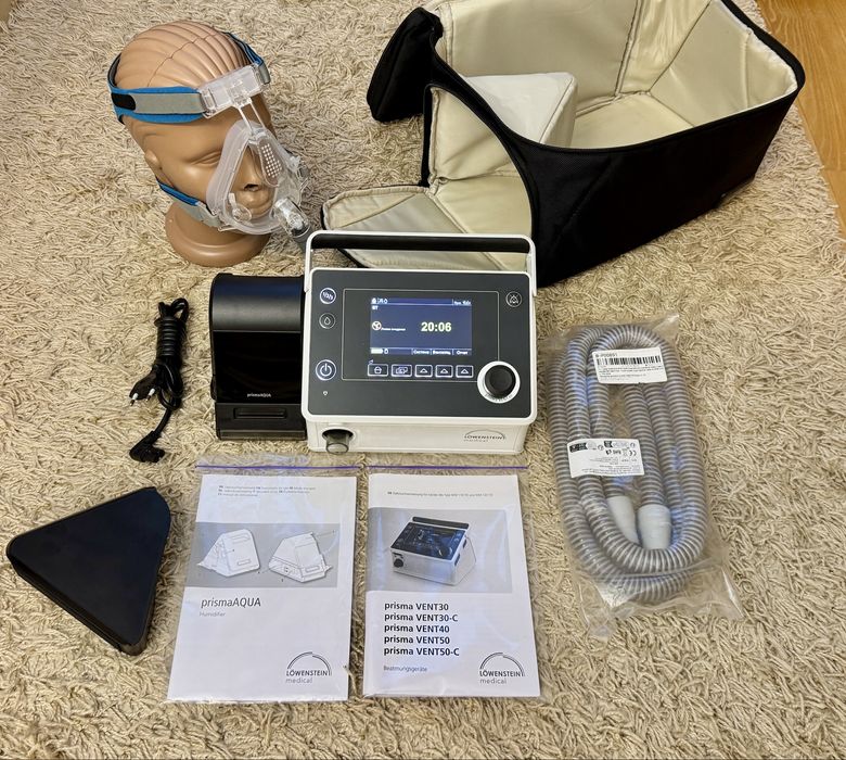 Апарат штучної вентиляції легень Lowenstein Prisma Vent 30,біпап,сіпап