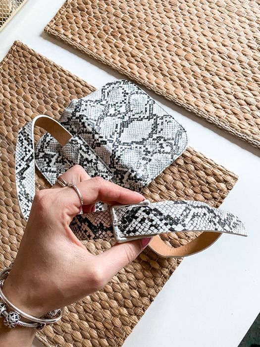 Nerka saszetka snake wężowy wzór