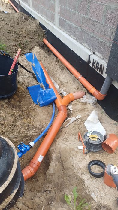 Przyłącza wodkan, gaz, szamba, prace ziemne, Koszalin  i okolice