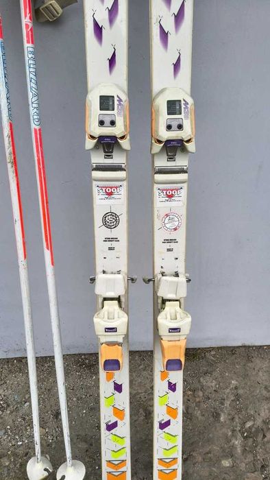 Лижі "К2" з палками та ботами "Solomon", роз.38.