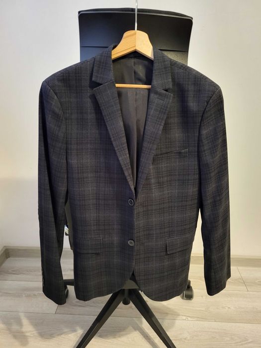 Marynarka H&M z łatami na łokciach r.48