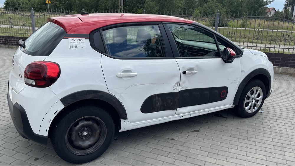 Citroen c3 1.2 benzyna 2017