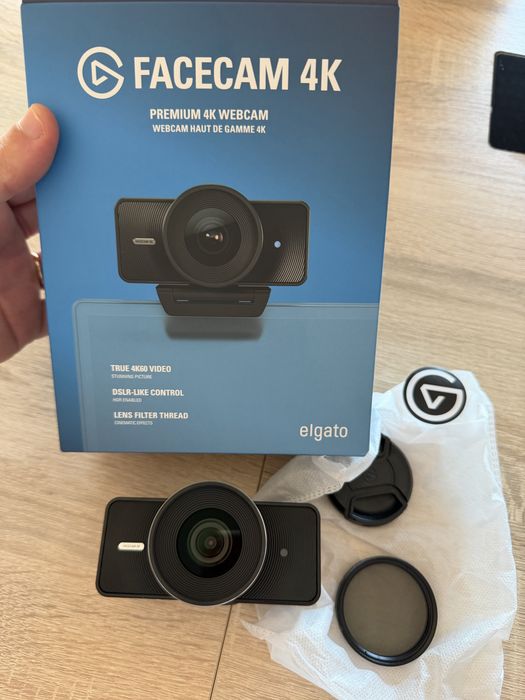 Elgato Facecam 4K60 + CPL Filter + Privacity Part