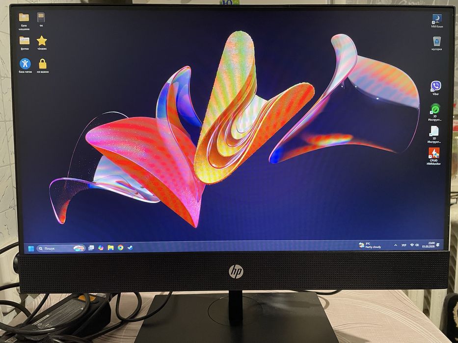 HP ProOne 600 G4 intel i7 ПК моноблок