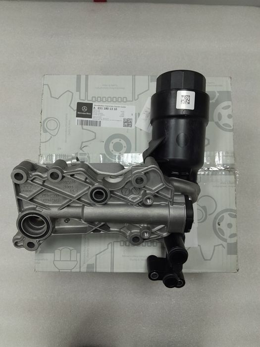 Радіатор масляний ОМ651(теплообмінник з корпусом масляного фільтра МВ