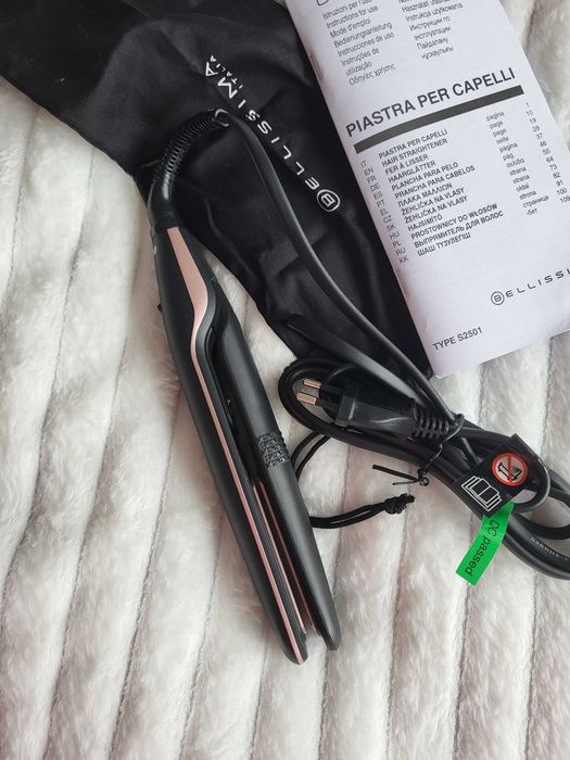 Prancha de cabelo mini para viagem