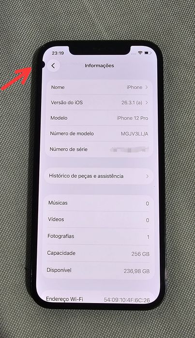 Iphone 12PRO 256GB. 100% Bateria