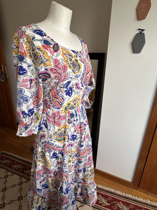 Vestido Comprido Molly Bracken – Padrão Floral/Paisley Tamanho M/L