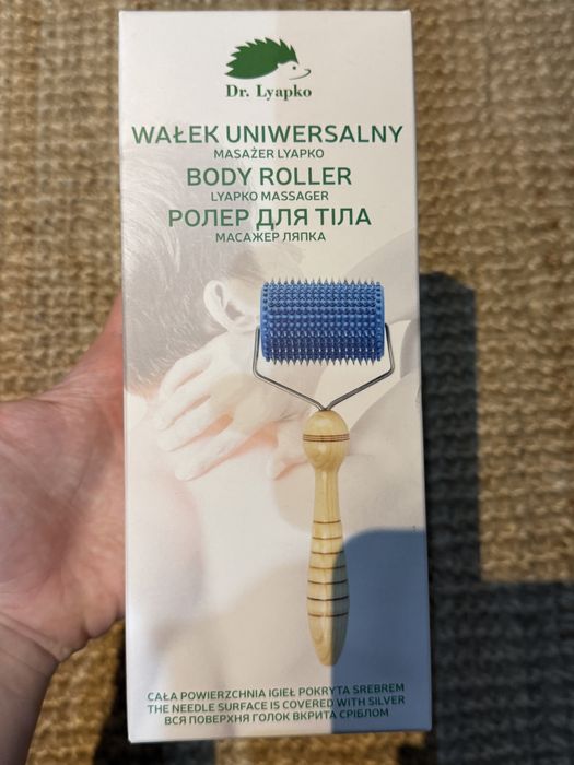 Wałek Lyapko uniwersalny srebrny