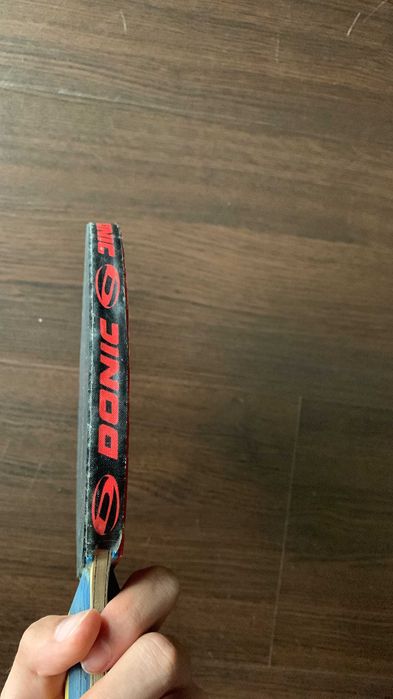 Donic Waldner Legend Carbon w/ DONIC Bluefire M1 2 mm | Ténis de Mesa