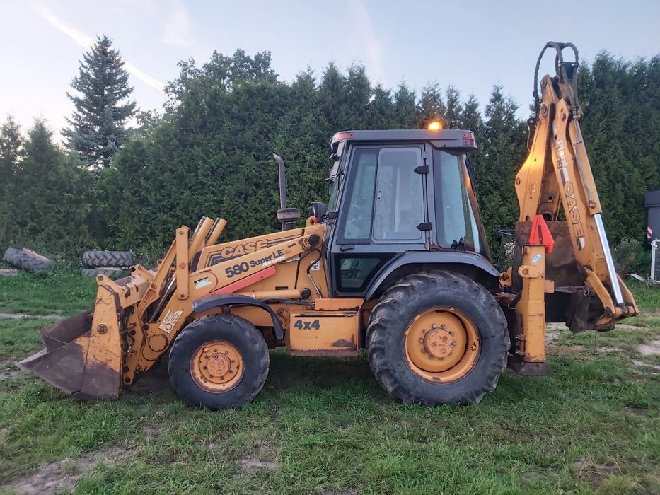 Koparko Ładowarka Case 580 Super SLE Rok prod  2000