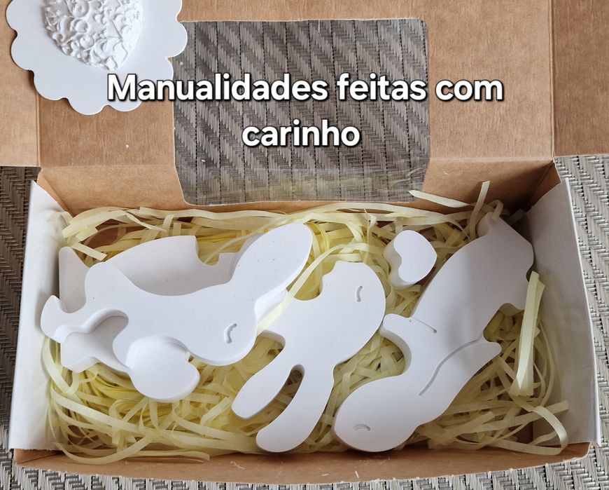 Família  em pó cerâmico perfumado