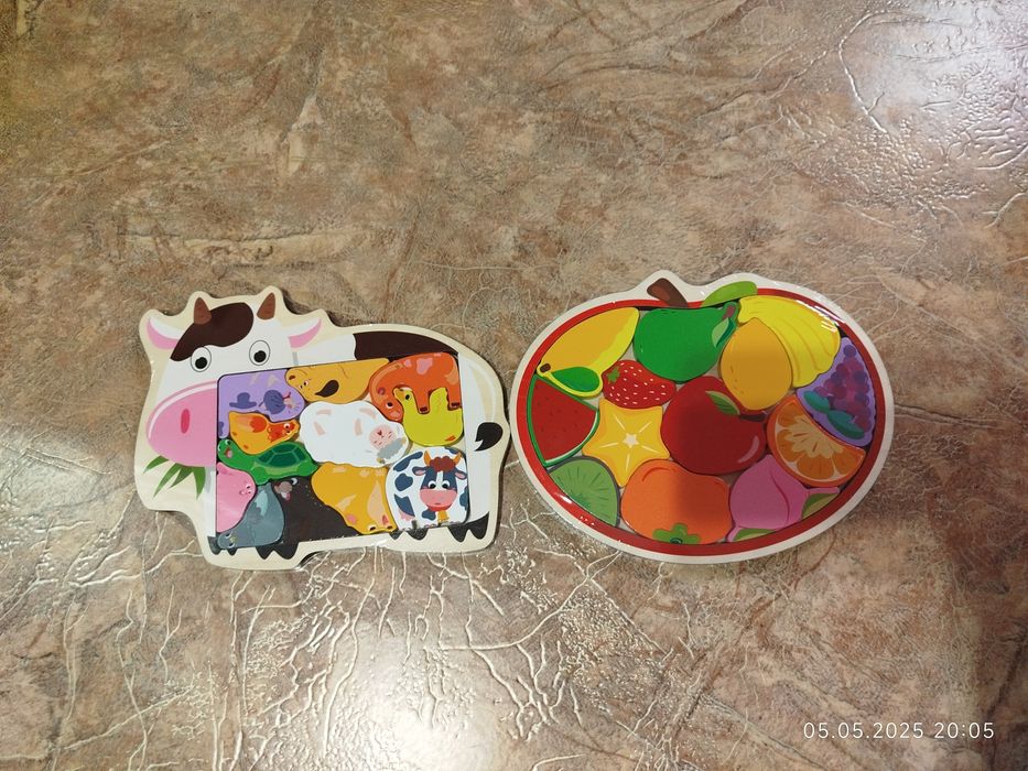 Деревянный пазл,головоломка,рамка вкладыш