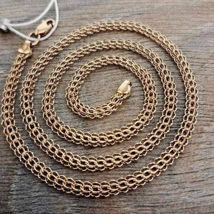 Золотая цепочка 12,68 гр 55 см  золотий ланцюг золото 585