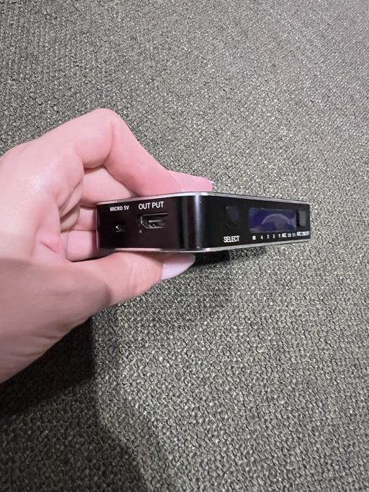 Hdmi 2.0 switch 4x1 z pilotem