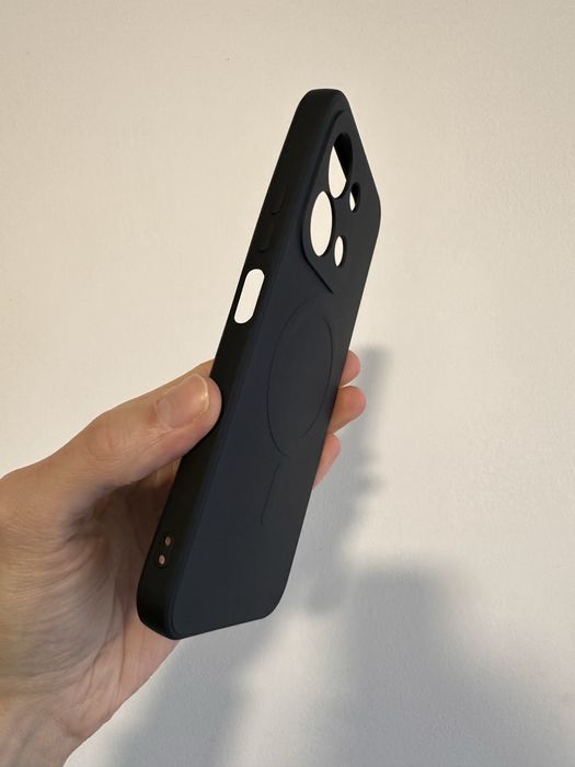 Etui Plecki Silikonowe z MagSafe + SZKŁO do XIAOMI REDMI 15C 4G / 5G