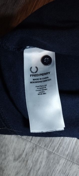 Fred perry кофта
