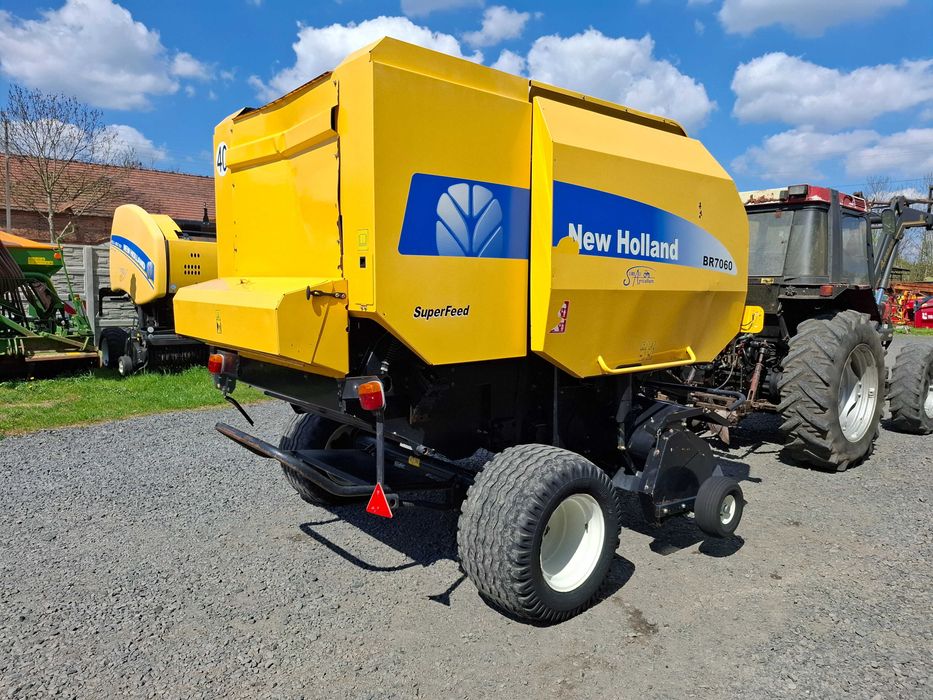 NEW HOLLAND BR 7060, rotor, siatka, prasa rolująca