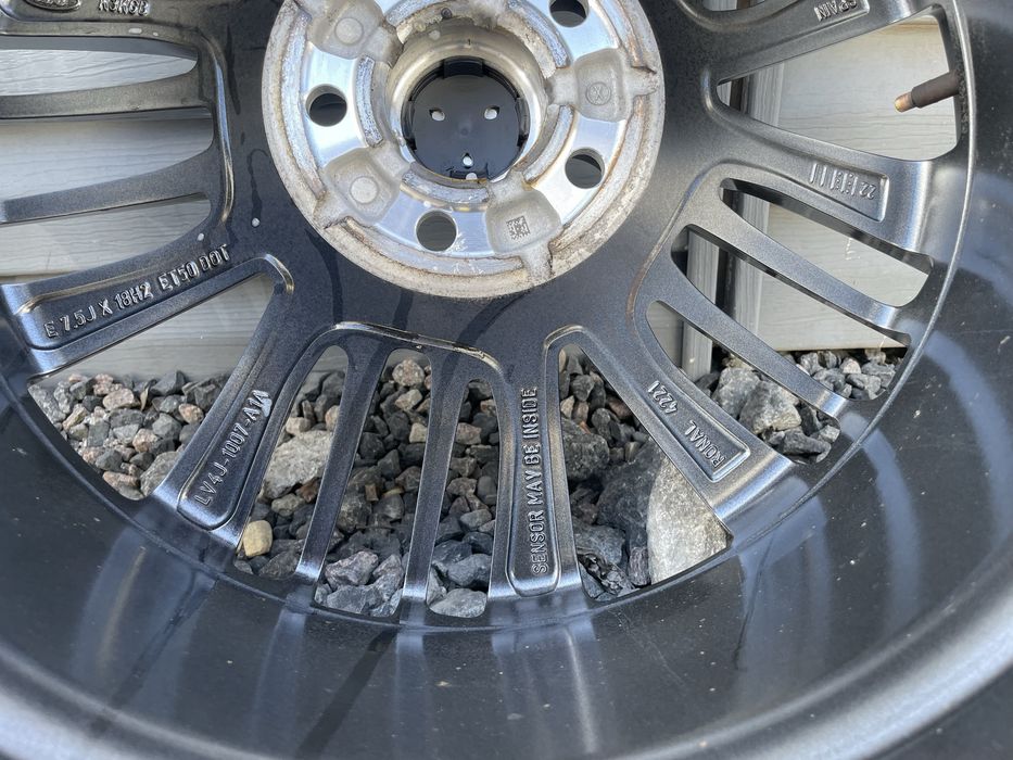 Оригінальні титанові диски Ford 5/108 R18 5*108 18 Ford Kuga Titanium