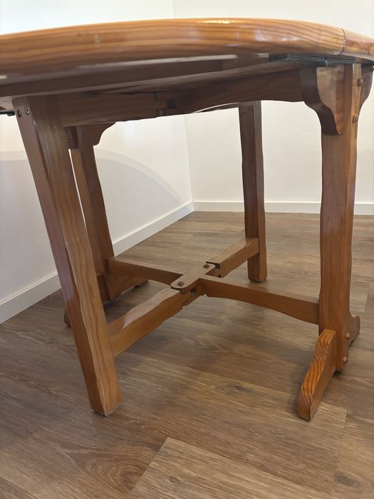 Mesa madeira extensivel