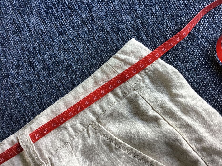 Szorty damskie 100% len, rozm. 38/40