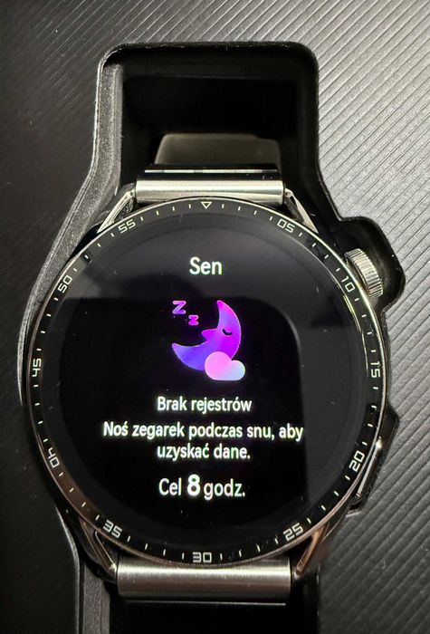 Smartwatch HUAWEI Watch GT 3 46mm Srebrny - - - - - - - - - - IDEAŁ