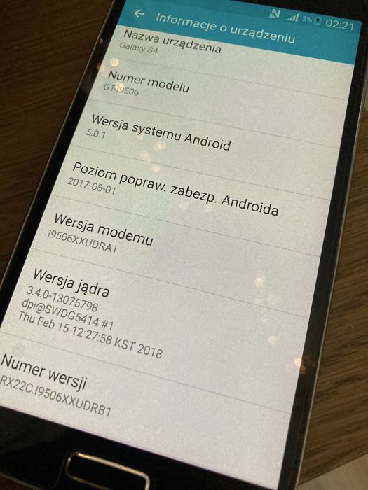 Smartfon telefon Samsung Galaxy S4