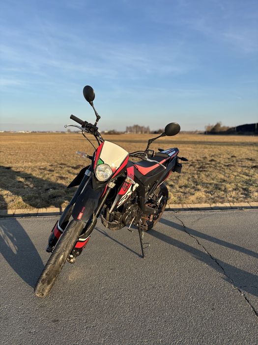 Aprilia SX supermoto 125cm3 kategoria A1 aprilla rx