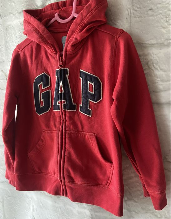 Czerwona bluza baby Gap 5 lat 116 cm