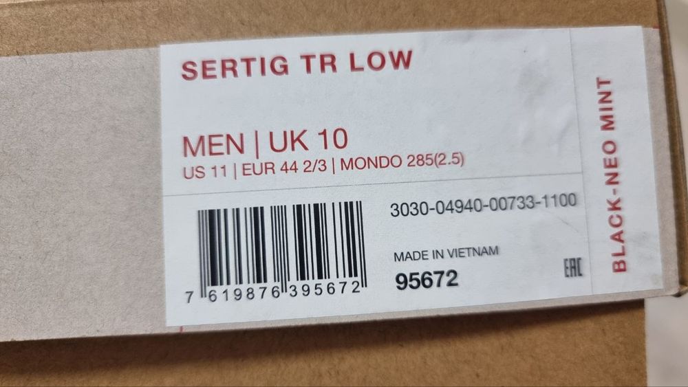 НОВЫЕ Mammut Sertig II Low GTX.