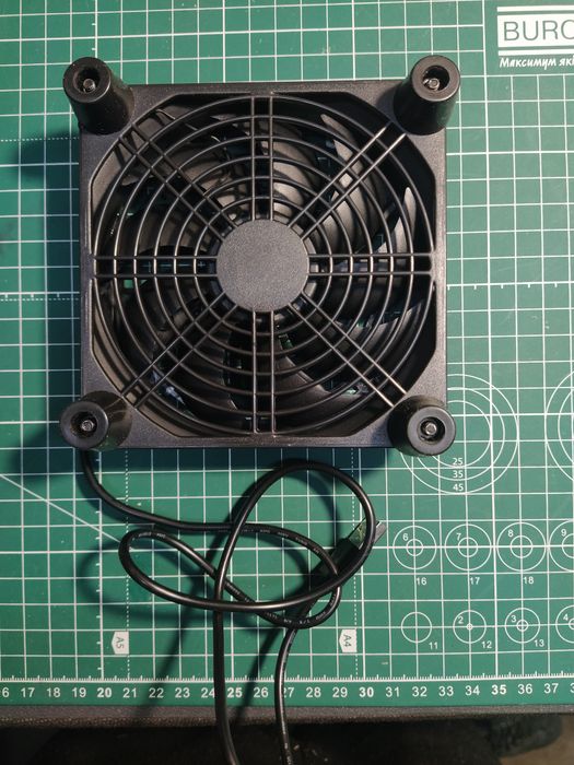 Кулер,Вентиляьор 12 см 5 В USB Джерело живлення Телевізійна приставка