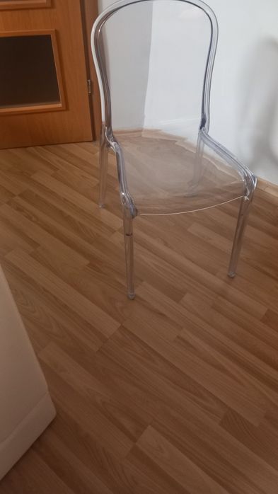 Krzeslo transparentne 2 szt polecam