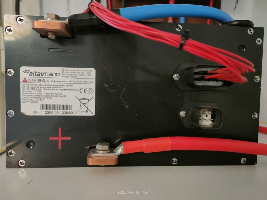 Літій титанат АКБ 24 в. LTO USA